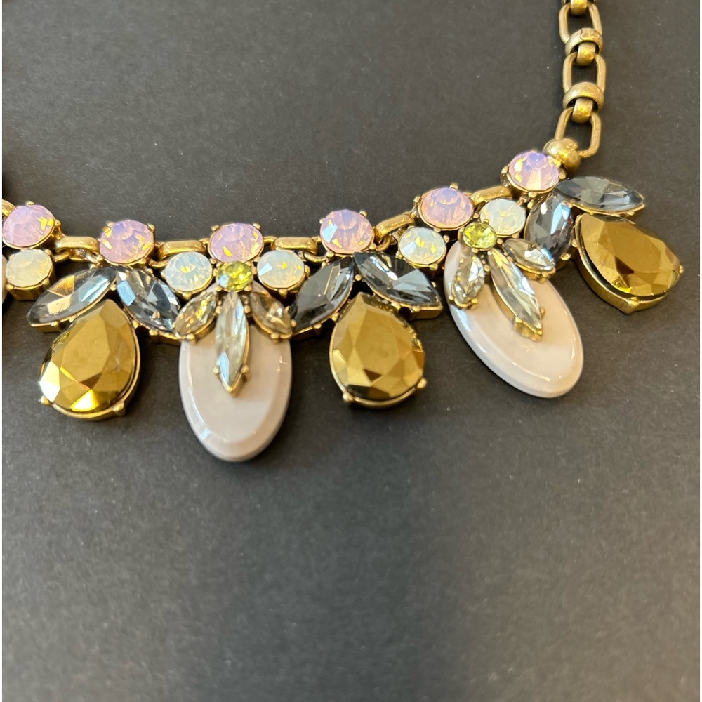 J. Crew gemstone statement Necklace